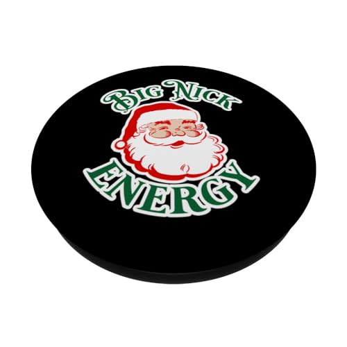 Big Nick Energy PopSockets Swappable PopGrip, Black - Image 2