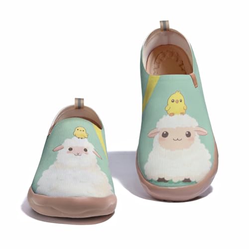 Women's Niche Design Temperament Travel Shoes Art Knitted Comfortable Lightweight Sports Shoes Cute Series