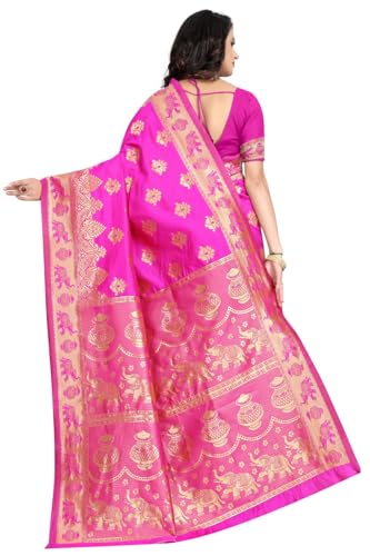 Image of women's Banarasi Saree Pure Kanjivaram Silk Saree