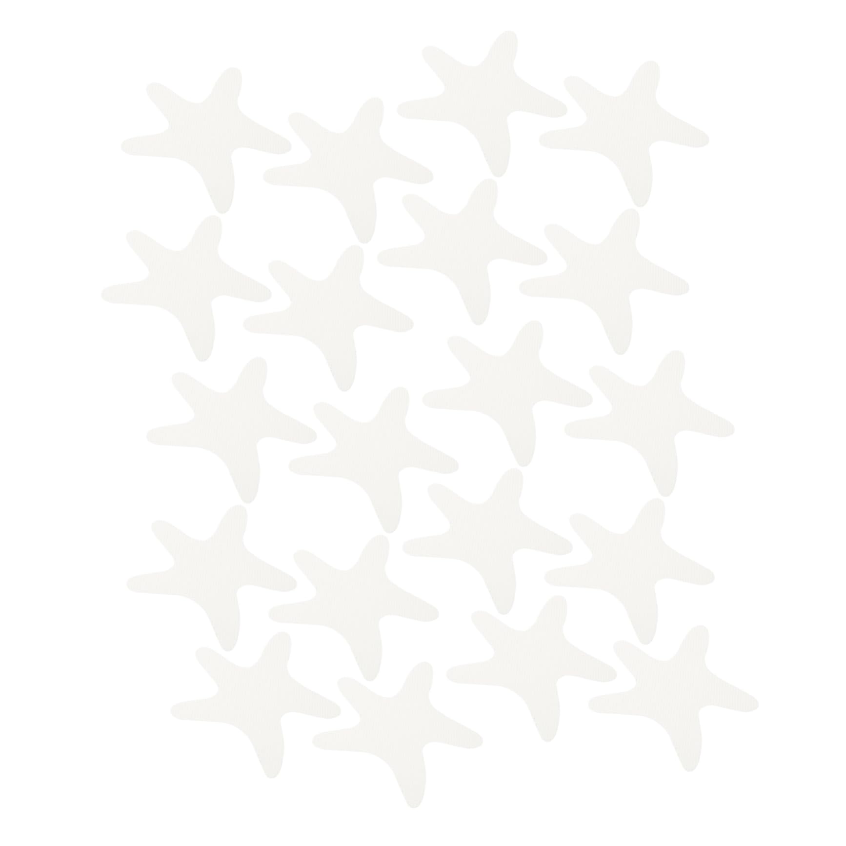 100piezas Pegatinas Antideslizantes para Bañera Autoadhesivas y Decorativas Peva para Baño y Ducha Diseño De Estrella De Mar Fácil Instalación