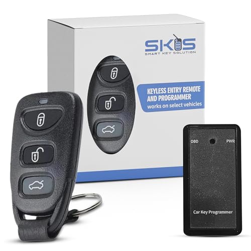 Keyless Entry Remote Kit 4 Button Compatible with Hyundai Elantra