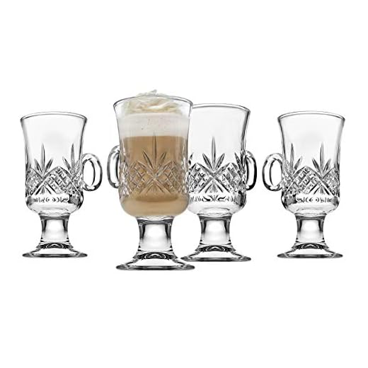 Godinger Dublin Irish Coffee Mugs - Set of 4