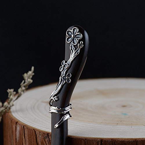 Baguettes à cheveux en bois de santal, un cadeau d'exception unique - 2