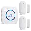 White:1 Receiver+2 Sensor