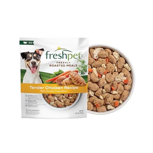Freshpet Dog Food, Roasted Meals, Tender Chicken Recipe, 1.75 Lb