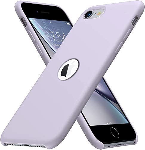Image of VONZEE Liquid Silicone Soft Back Cover for iPhone 6 Plus / 6s Plus Case, Shockproof Slim Camera & Full Body Protection Non Yellowing Cover with Microfiber Lining & Logo Cut (5.5 Inch) -Lavender