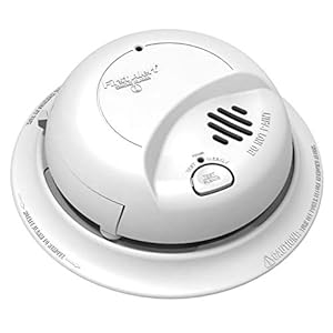 First Alert 9120B Smoke Detector, Hardwired Alarm with Battery Backup, 6-Pack