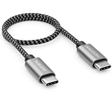 deleyCON 240W 0,30m Cavo USB-C PD3.1 - USB-C a C Cavo di Ricarica Rapida