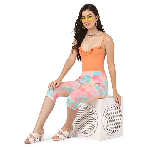 Image of DHRUVI TRENDZ Trousers for Women | Women Regular Fit Trousers | Women's High-Waisted Pant | Women Trousers Pants Leggings | Korean Trousers for Women