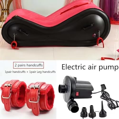 Soutien de position plus profonde avec ce canapé gonflable pour couple