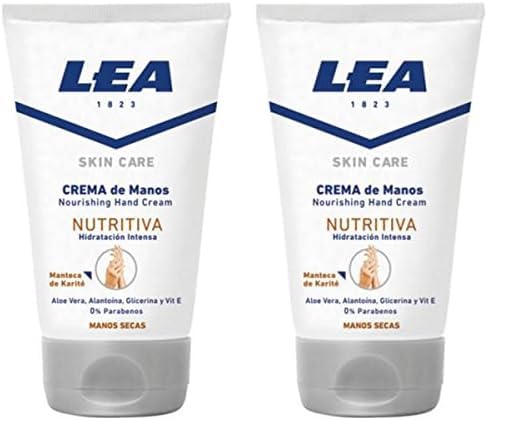 Lea, Crema para manos y uñas - 125 ml. (Paquete de 2)