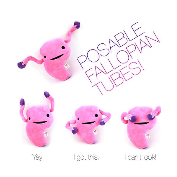 I Heart Guts Huge Uterus Plush - Womb Service – Bild 4