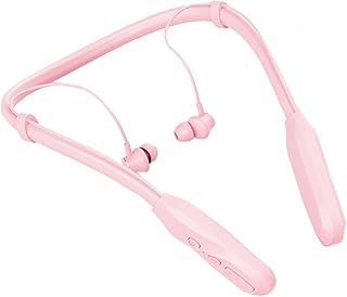 Corghd I35 - Auriculares inalámbricos Bluetooth de 1000 mAh, ultra , continuidad en espera, universal, doble para deportes, color rosa