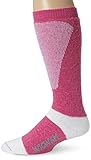 Wigwam Women's Snow Sirocco Knee-High Performance Wool Ski Socks, Carmine Rose, Medium