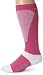 Wigwam Women's Snow Sirocco Midweight Wool Ski Sock, Carmine Rose, Medium