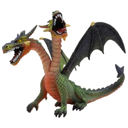 Topper-75596 (-) Dragón Figura de Juguete, Color Verde, 9,2 cm (Höhe), ca. 13,5 cm (Länge) (Topping Ice 75596)