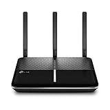 TP-Link AC2300 Smart WiFi Router - Long Range RangeBoost, MU-MIMO, Wave 2 Tech, VPN Function, Dual Band, Gigabit, Works Alexa, Integrated Anti-Virus & QoS(Archer C2300) (Certified Refurbished)