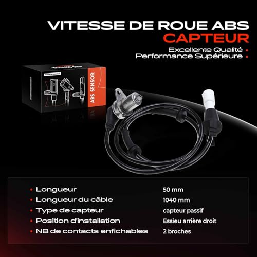 Capteur ABS de haute précision type 34521155710 pour E28 E24 - 4