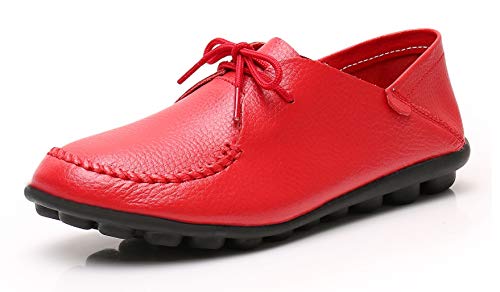 Image of VenusCelia Women's Breathable Comfort Walking Office Flat Loafer