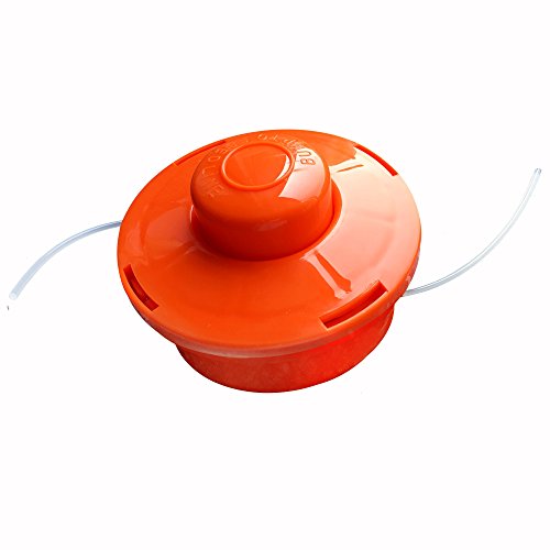 Nemaxx FS1 Carrete de Hilo Doble con arrancador automático Accesorios de Corte Hilo de Nylon línea de Nylon Carrete para desbrozadora Gasolina - Naranja