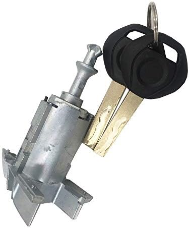 Aluminium Front Left Driver Side Door Lock Cylinder with Key Ignition Switch/Fit for BMW X5 51217035421