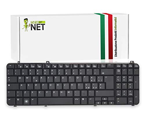 Tastiera Italiana QWERTY Per Notebook HP Pavilion DV5 | Sostitutiva Compatibile Con Codici AEQT6I00210, 505991-061 – Cavo Flat 25 Mm, 360x110 Mm