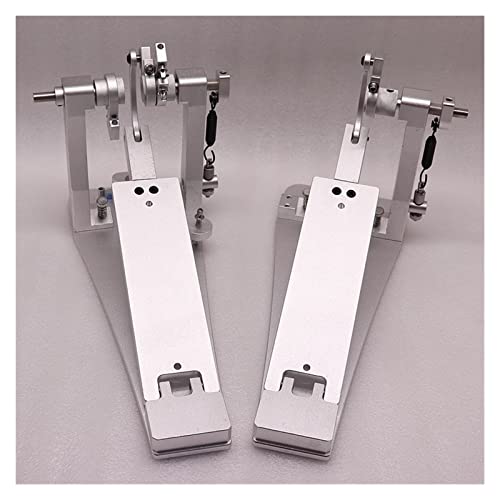 Pedal de Batería Doble de Aleación de Aluminio TSTS Plateado miniatura 2