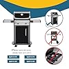 7637 Cast Iron Cooking Grid Grate for Weber Spirit I & II 200, Spirit E210 E220 S210 S220 Gas Grills with Front-Mounted Control Panels,17.5 Inch Grill Grates for Weber 46010074 Gas Grills,2-Pack #2