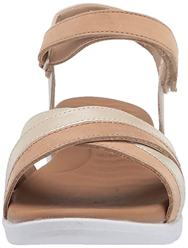 Sperry Top-Sider Girls Leeway Plushwave Sandal, Gold, 12 Big Kid #TOP1