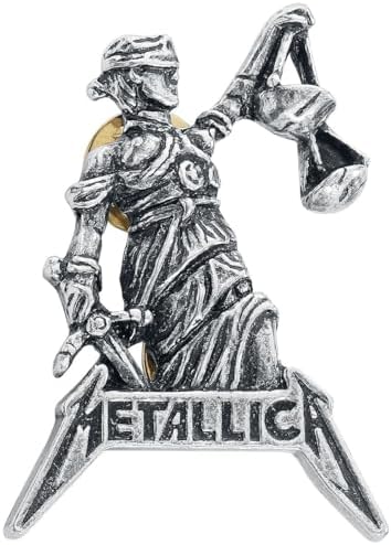 Alchemy Gothic England - Metallica: Justice for All Pin Badge image 3