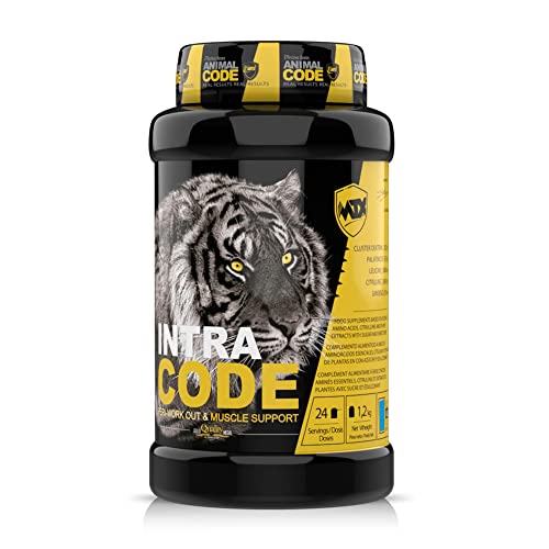 MTX nutrition INTRACODE [1200g. 4.4 lbs] Ice Blue. - Advanced Intra-Workout Supplement PREMIUM to amplify performance, delay fatigue, covering intra-exercise needs Cover