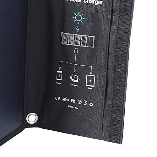 Cargador solar eficiente SALALIS 28W con panel plegable portátil 4