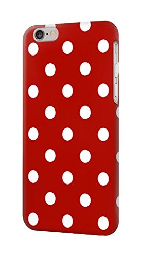 R2951 Red Polka Dots Case Cover For iPhone 6 Plus iPhone 6s Plus