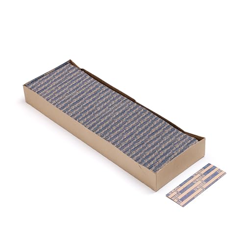 Huron Flat Coin Wrapper, Nickel Rolls $2 Blue (250 pcs)