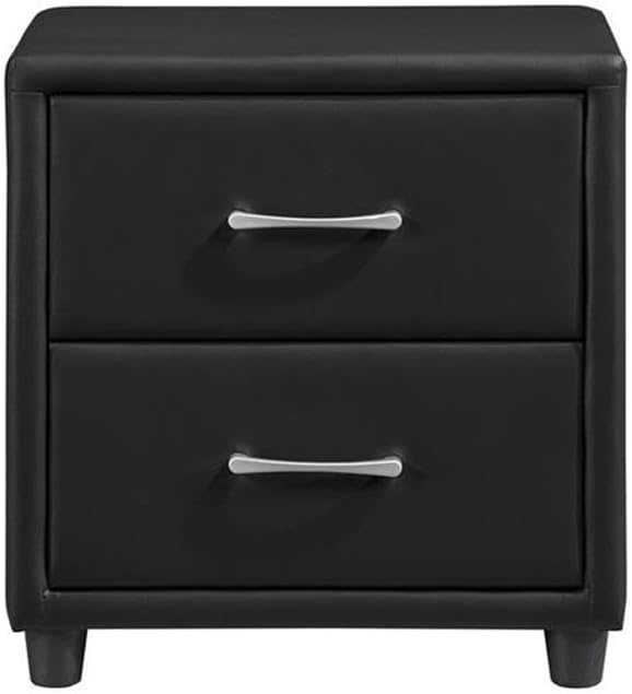 Homelegance Nightstand, Black