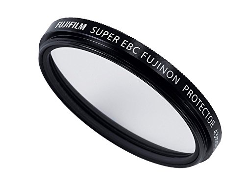 Filtro Protector PRF-43 Fujifilm para evitar arañazos y polvo en objetivos fotográficos