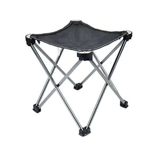 Krzesła Zewnętrzne Krzesło Wędkarskie Ze Stopu Aluminium Ultralight Składane Przenośne Trwałe Krzesło Kempingowe Do Wędrówek Turystycznych Narzędzia Zewnętrzne Składane Krzesło Kempingowe(Blue,Silver)