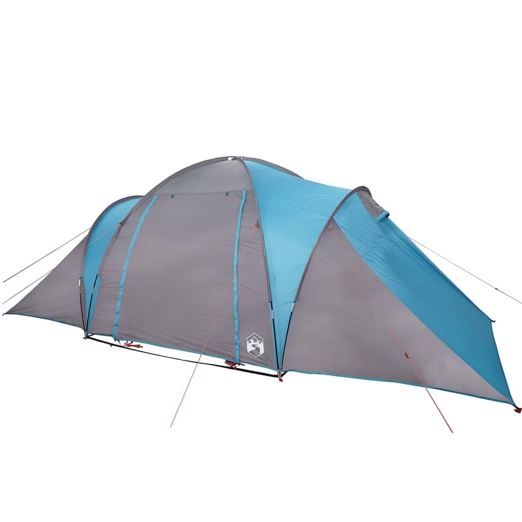 Genérico Tienda de campaña Familiar iglú 6 Personas Impermeable Azul,Deportes,Actividades al Aire Libre,Camping y Senderismo,Tiendas de campaña-4009387