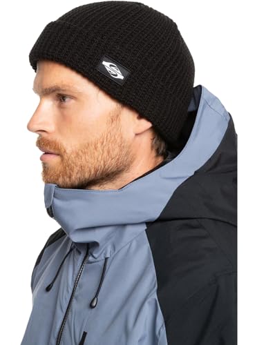Quiksilver Tofino Beanie avec revers ajustable et maille souple - 2
