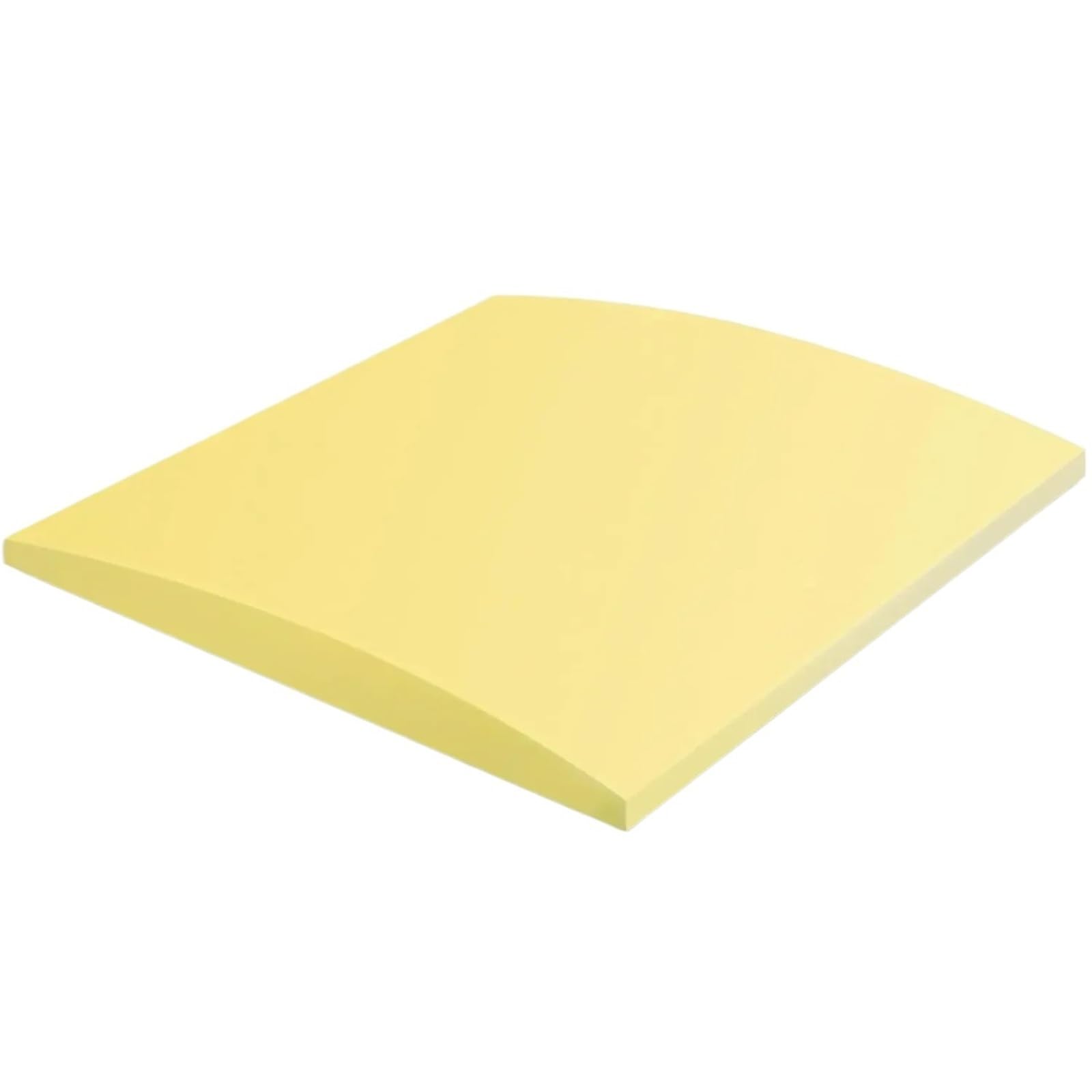 HEUchuan Foam Sofa Pad Support 1/2/3Pcs 50x50x5cm Cushion Couch Support Foam High-Density Curve Sofa Sag Repair Replacement for Chair(1PC Yellow)