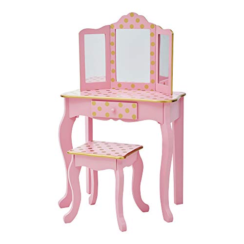 Children's Dressing Tables with Mirrors and Stools ChildrensToyBox