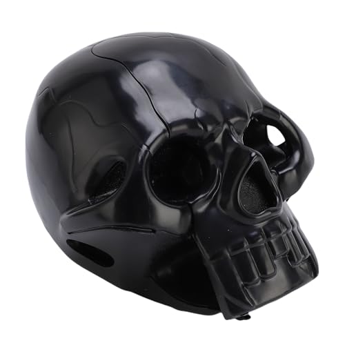 Téléphone fixe skull d'exception, accessoire de décoration élégant noir - 6