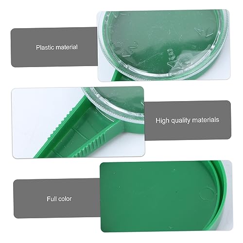Herramienta de siembra manual 4 piezas de plástico para jardín miniatura 5