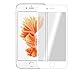 Produktbild Conie FG1774 Fullglas Folie Kompatibel mit iPhone 6 Plus / 6s Plus, Displayschutzfolie Folie Panzerglas volle Display Abdeckung Glasfolie für iPhone 6S Plus iPhone 6 Plus Gorillaglas Weiss