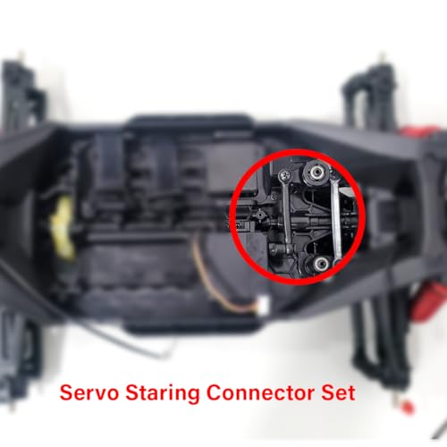 Image of Mirana Spectre 4WD Accessories - Compatible only with The Spectre 4WD Hobby Grade RC Car Toy (Servo Steering Connector Set)