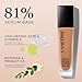 Lancôme Teint Idole Ultra Wear Natural Matte Foundation- Longwear, Medium-Full Coverage, Natural Finish, Waterproof & Hydrating - 220C (Light Skin with Cool/Pinky Undertones), 1 Fl Oz