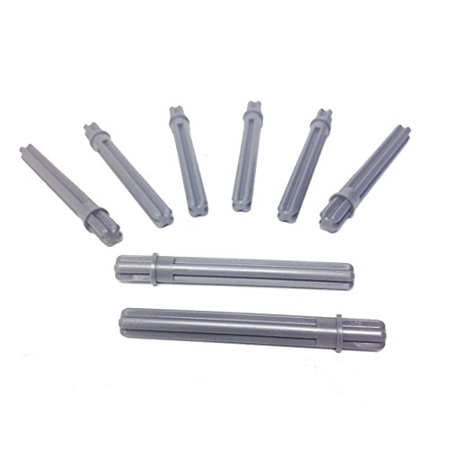 Pezzo numero: 32209 Lego Parts: Technic, Axle #5.5 with Stop (PACK of 8 - DBGray) by B&F-BuildPacks by \