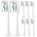 Rebeool 8 Stück Ersatzbürsten Kompatibel mit Philips Sonicare, Zahnbürstenaufsatz für Protective4500, 5100, 3100, 4300, Diamond 9000, 9400 Aufsteckbürste für täglich präzise Zahnreinigung