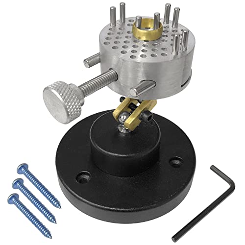 Soporte de taller de acero abrazadera base herramienta tornillo de banco grabador clavija abrazadera joyero artesanía reloj