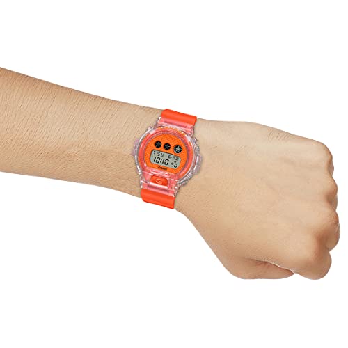 Casio G-Shock DW-6900GL-4DR Digital Dial Orange Resin Strap Men's Watch Shock and 200M Water Resistant G1362 - Image 6